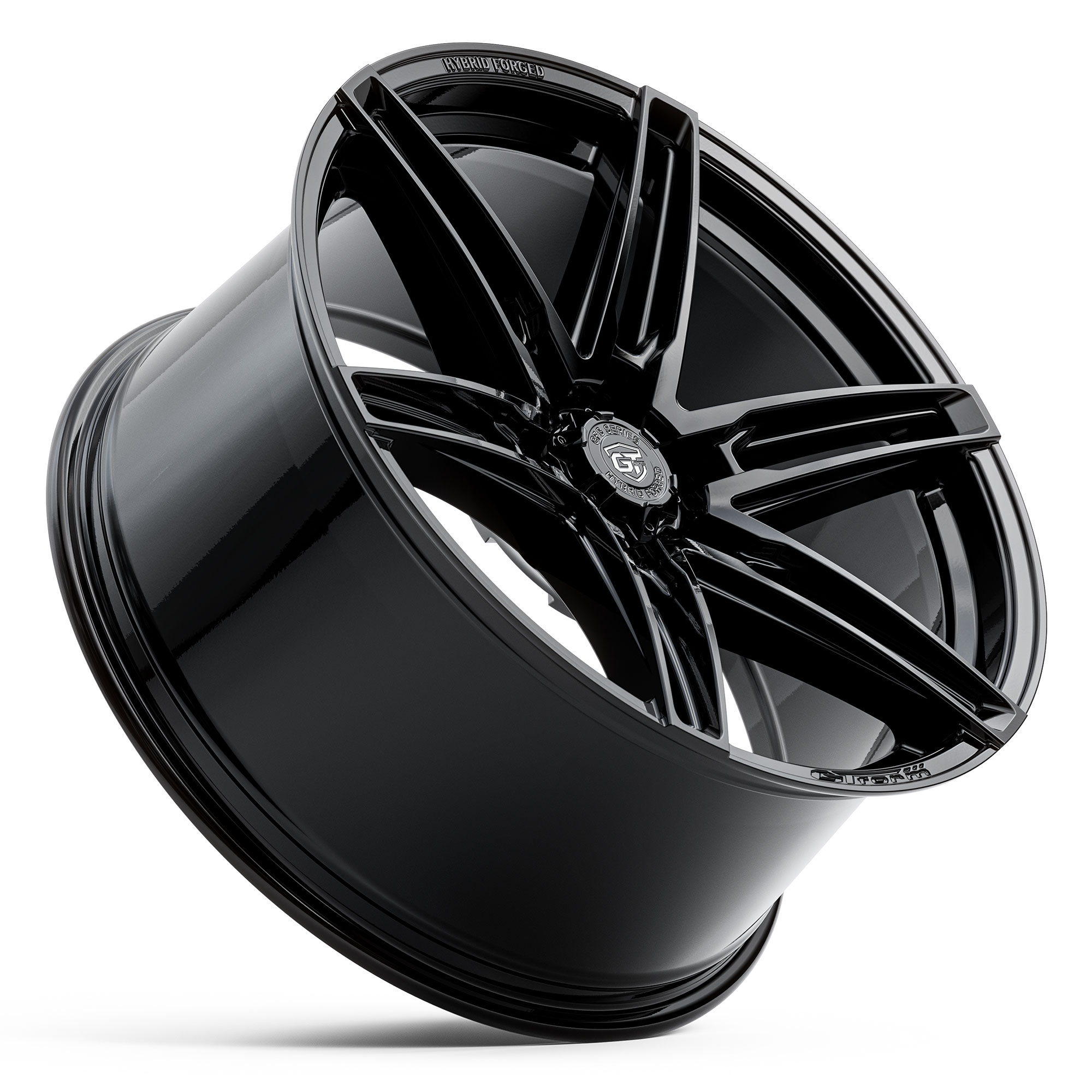 4WD Rims GT Form GFS2 Gloss Black 20 Inch Performance Wheels For Truck And SUV
