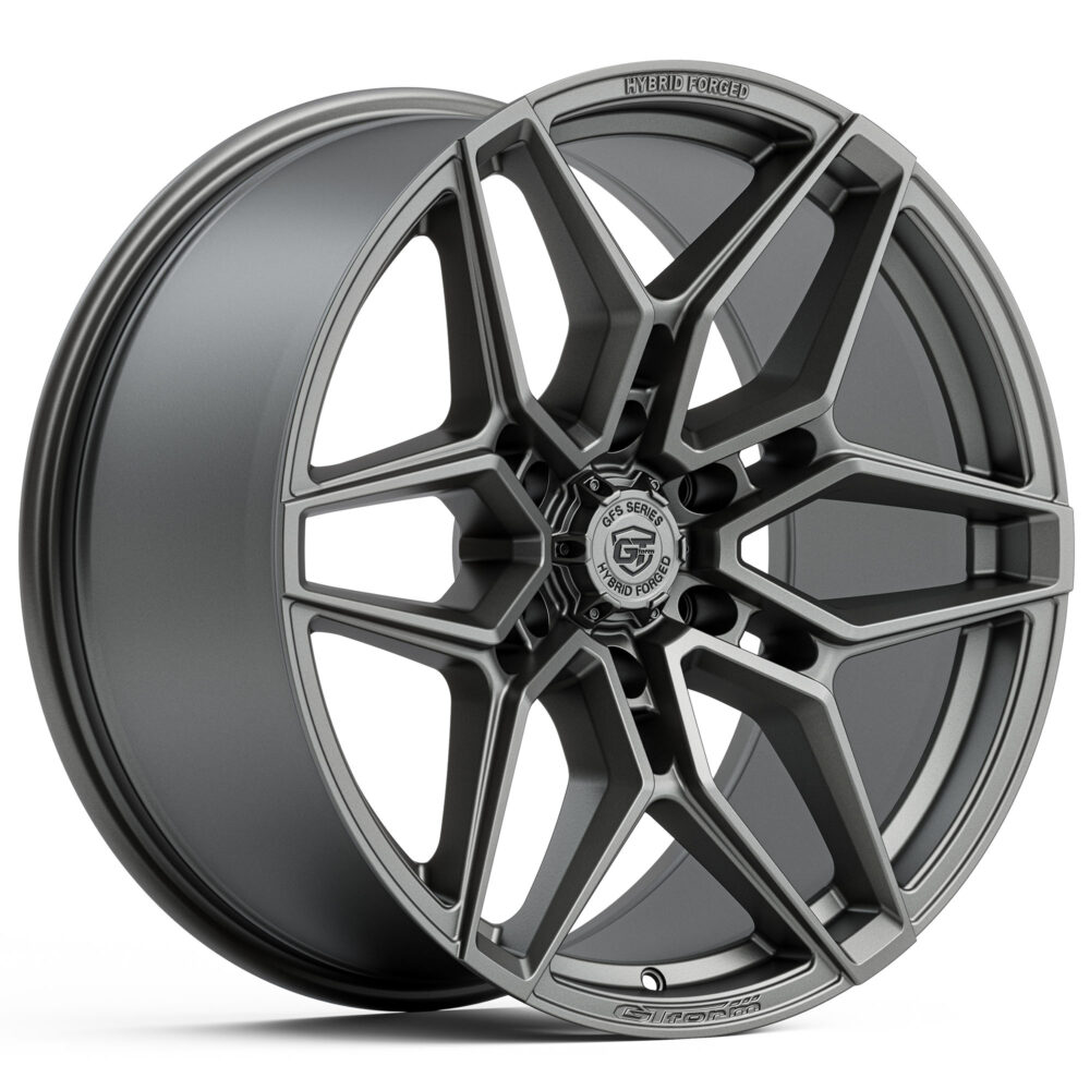 4WD Rims GT Form GFS3 Satin Gunmetal Grey 20 Inch Performance Wheels For Truck And SUV