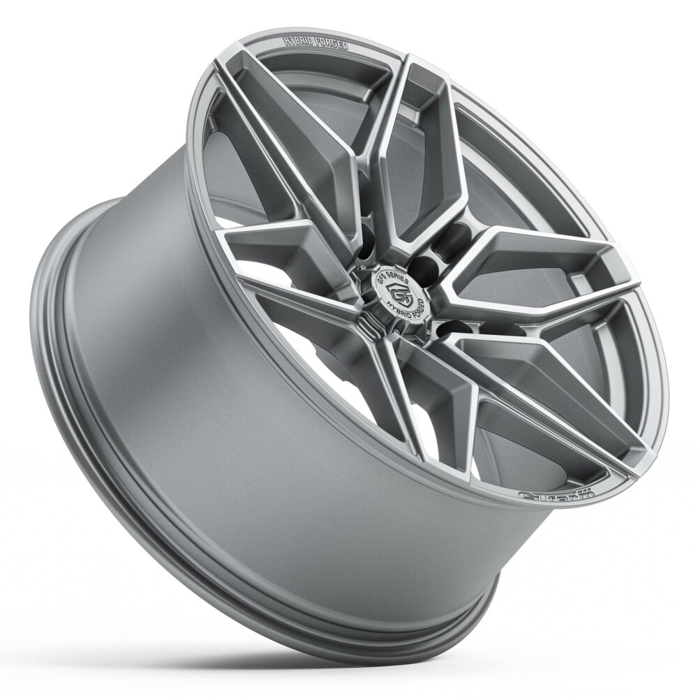 4WD Rims GT Form GFS3 Silver Machined Face 20 Inch Performance Wheels For Truck And SUV