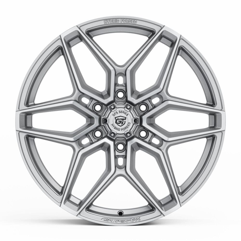 4WD Rims GT Form GFS3 Silver Machined Face 20 Inch Performance Wheels For Truck And SUV