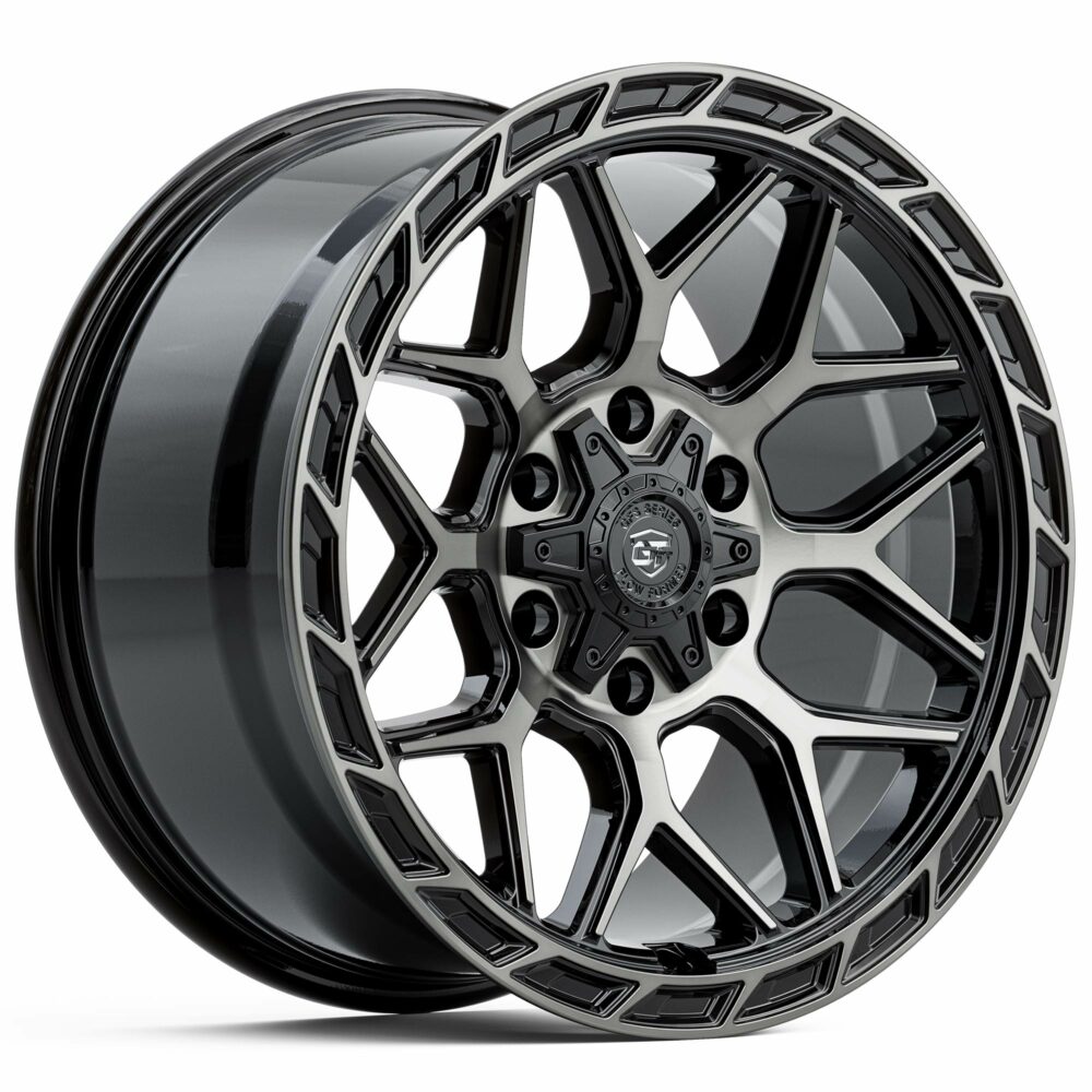 4x4 Rims GT Form GFS4 Flow Formed Gloss Black Tinted 18inch 20inch Off-Road Wheels