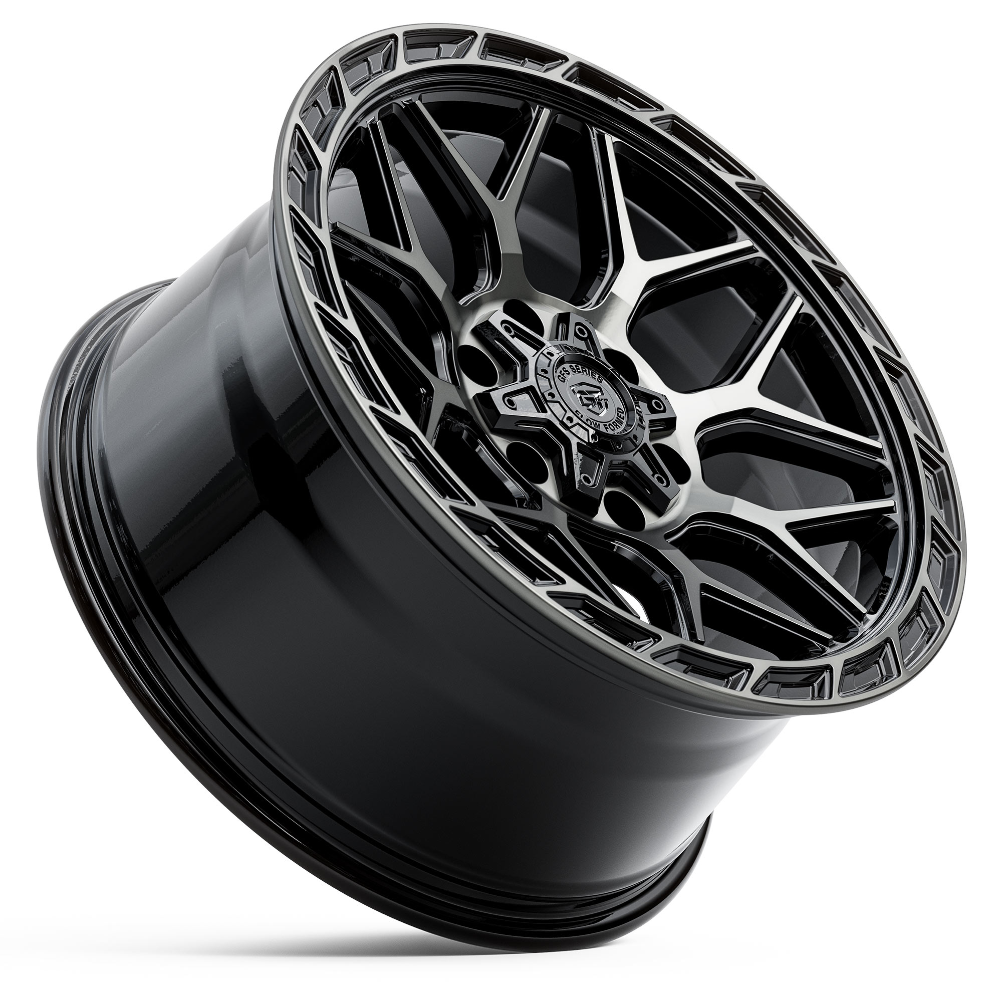 4x4 Rims GT Form GFS4 Hybrid Forged Gloss Black Tinted 18inch 20inch Off-Road Wheels